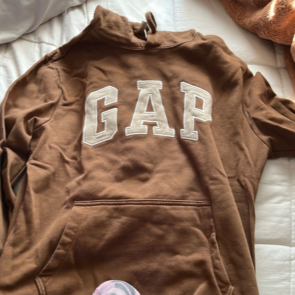 GAP Brown Hoodie In Size Small